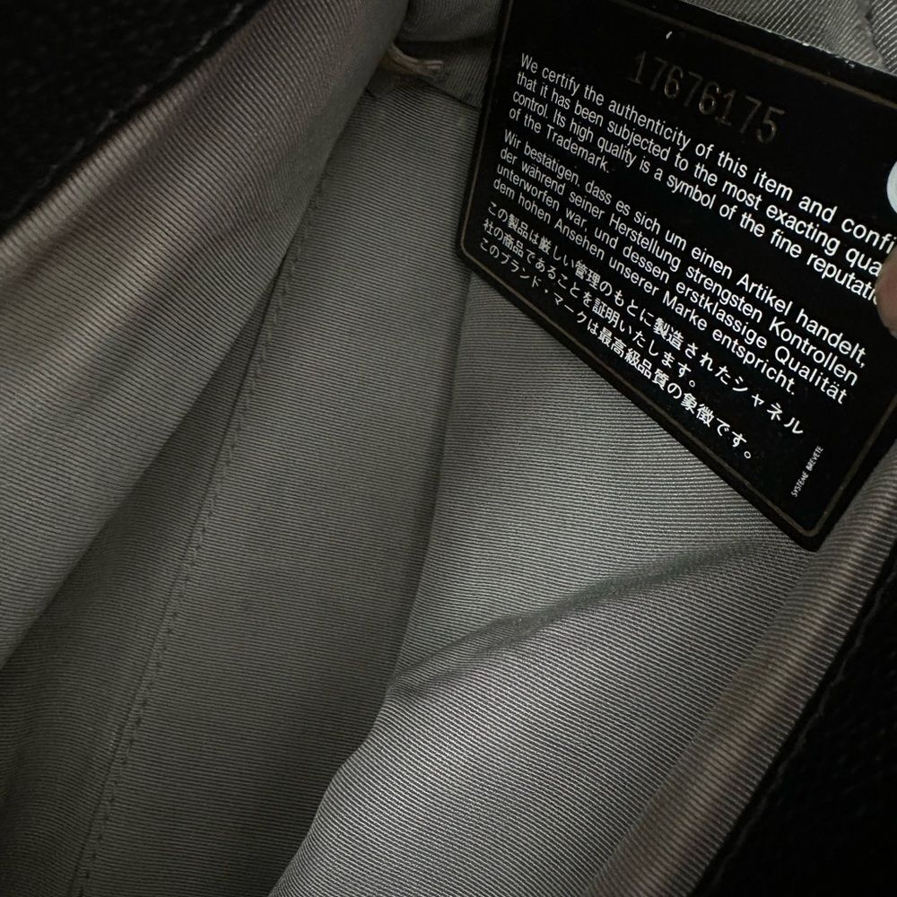 CHANEL Black Quilted Chain Shoulder Bag - Picture 12 of 14